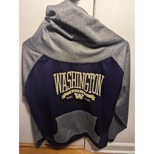 Men's Washington Huskies Champion Pullover Hoodie Purple Size XL